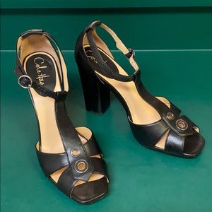 Cole Haan size 8 black sandal